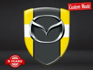 Mazda Emblema En Relieve Máximo Resistentes Pro Rendimiento